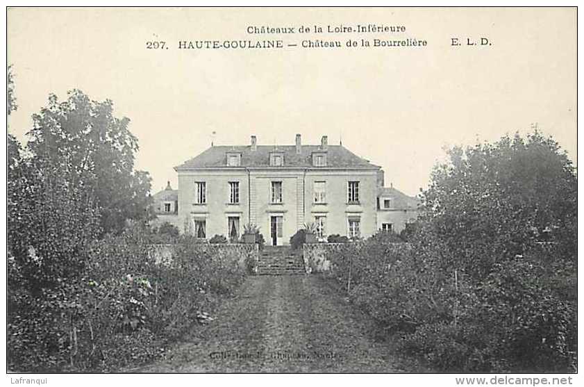 Loire Atlantique -ref A629- Haute Goulaine - Chateau De La Bourreliere  -carte Bon Etat  - - Haute-Goulaine