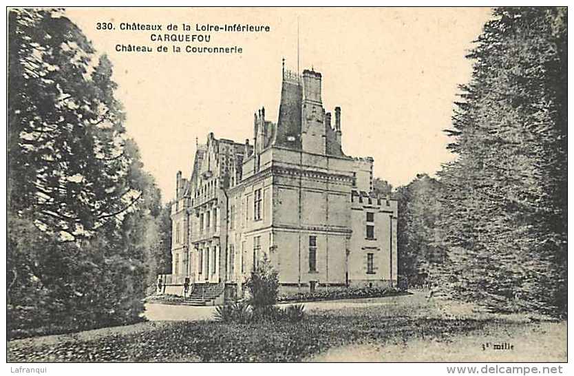 Loire Atlantique -ref A616-carquefou - Chateau De La Couronnerie  -carte Bon Etat  - - Carquefou