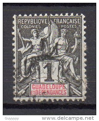 Guadeloupe - 1892 - N° Yvert : 27 - Oblitérés