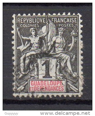 Guadeloupe - 1892 - N° Yvert : 27 - Gebraucht