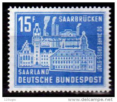 Saarland 1959 Mi 446 * [121013L] @ - Neufs