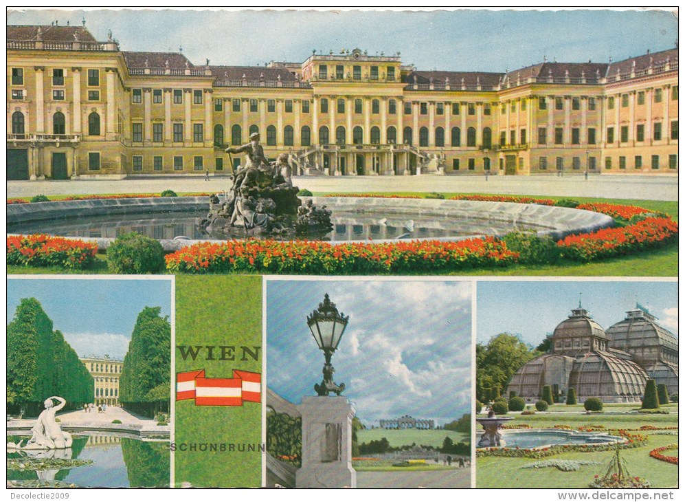 ZS41739 Wien Schloss Schonbrunn   2 Scans - Château De Schönbrunn