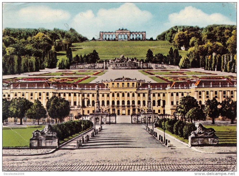 ZS41774 Schonbrunn Parkanlage Mit Gloriette   Wien    2 Scans - Castello Di Schönbrunn