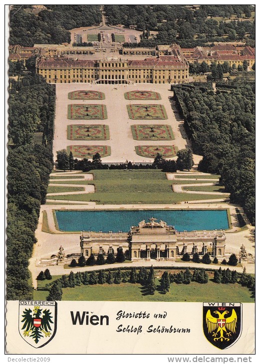 ZS41787 Schloss Schonbrunn   Wien    2 Scans - Château De Schönbrunn