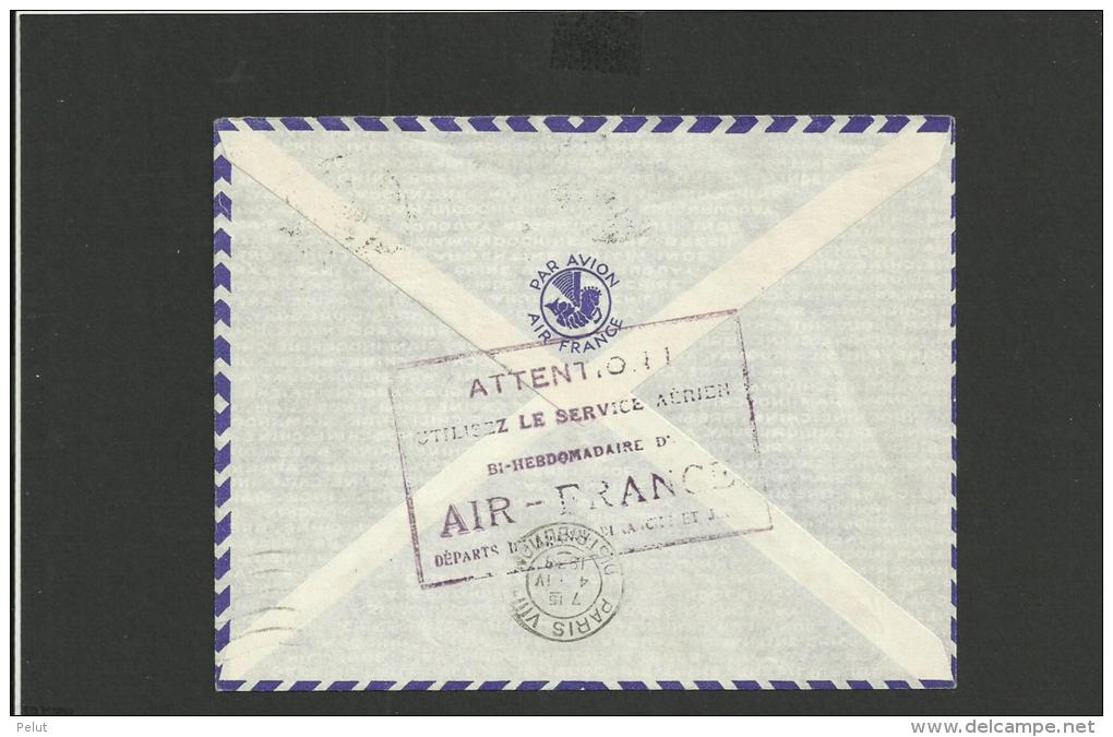 Enveloppe Sénégal 1938 Première Liaison AIR FRANCE AOF-EUROPE - Briefe U. Dokumente