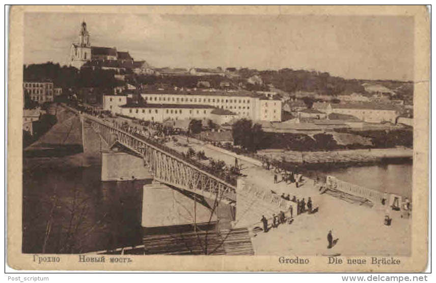 Belarus - Biélorussie - Grodno Die Neue Brücke - Bielorussia