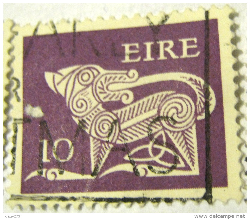 Ireland 1977 Stylised Dog 10p - Used - Oblitérés