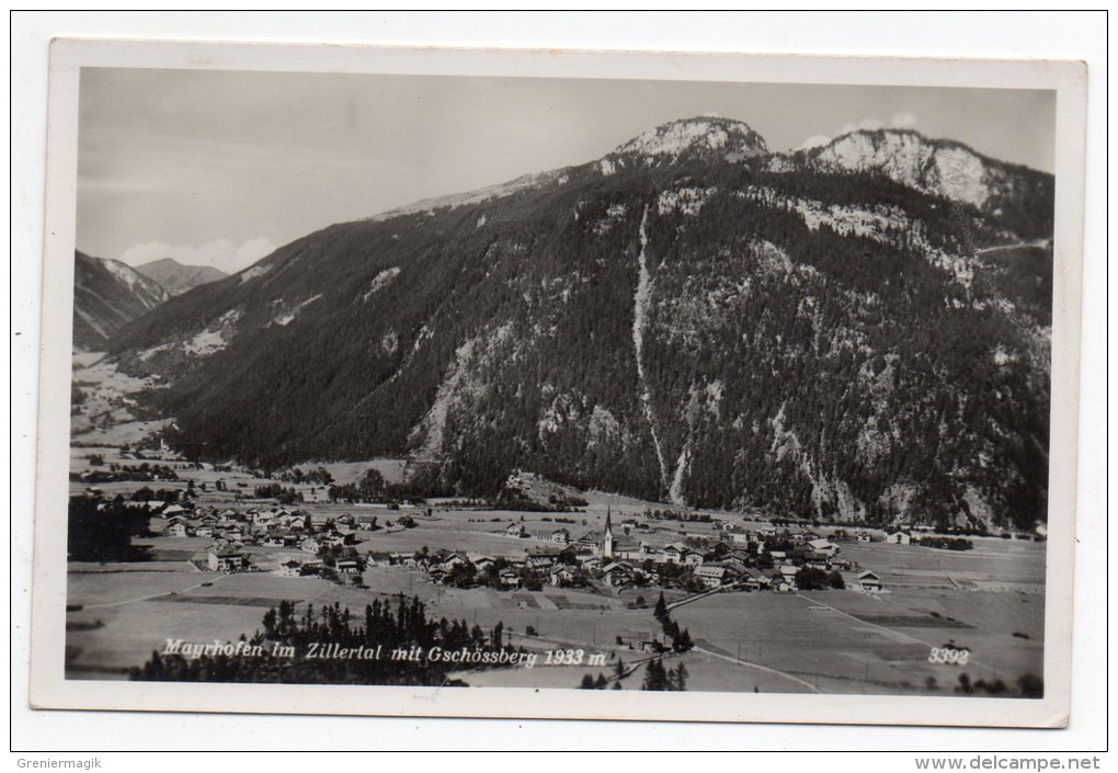Cpsm - Mayrhofen Im Zillertal Mit Gschossberg 1933m - (9x14 Cm) - Zillertal