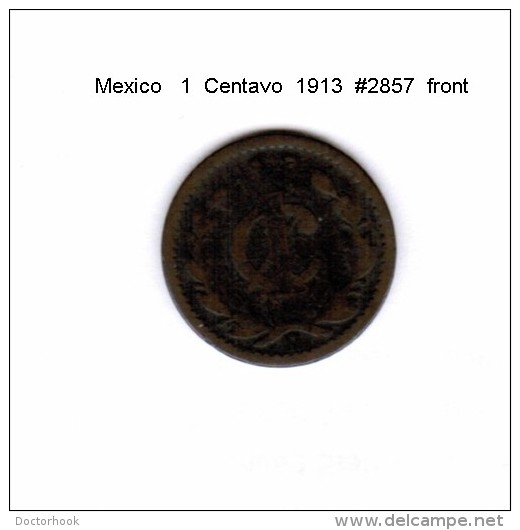 MEXICO    1  CENTAVO  1913  (KM # 415) - Mexique