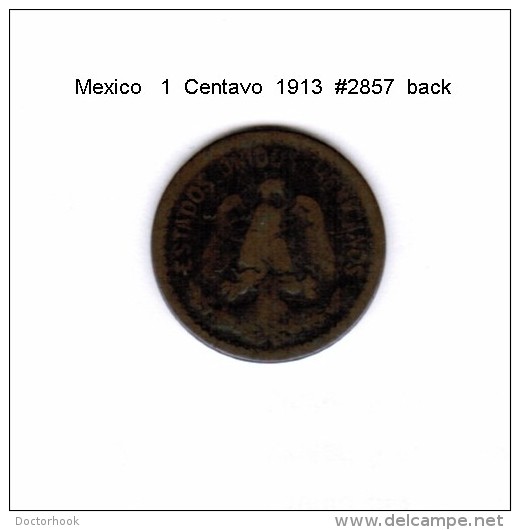 MEXICO    1  CENTAVO  1913  (KM # 415) - México