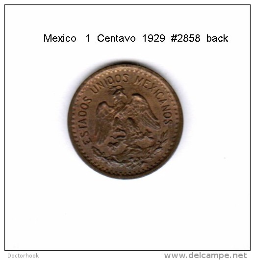 MEXICO    1  CENTAVO  1929  (KM # 415) - Mexico