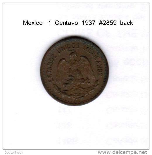 MEXICO    1  CENTAVO  1937  (KM # 415) - Mexico