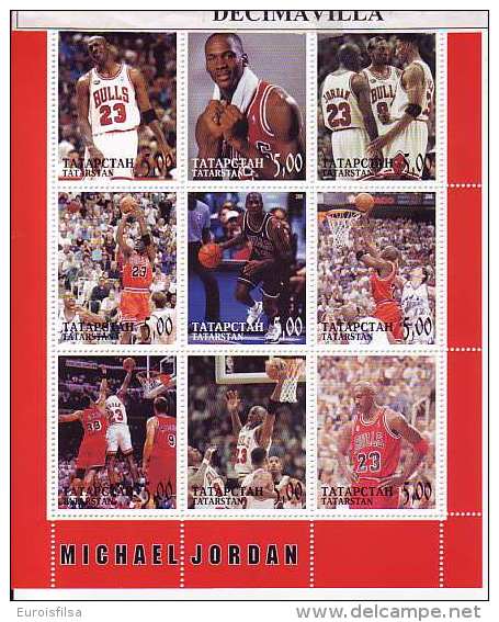 TAT01, BASKET, NBA, MICHAEL JORDAN - Chicago Bulls