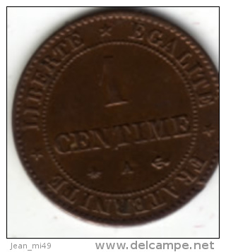 FRANCE - 1 CENTIME - Cères - 1872 A - Troisième République - - Altri & Non Classificati