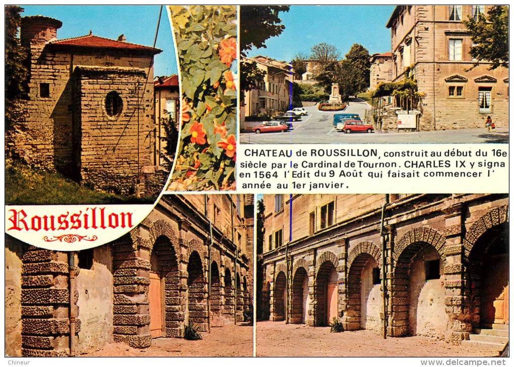 ROUSSILLON  CARTE MULTIVUES - Roussillon