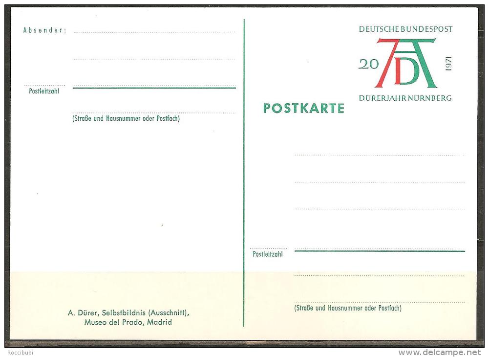 = BRD - Ganzsache/Postkarte * = - Postkarten - Ungebraucht