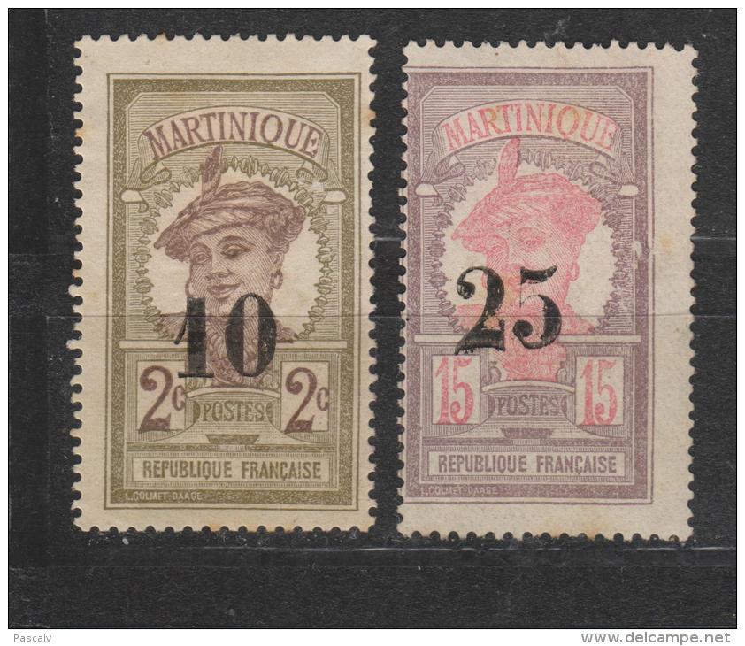 Yvert 84 / 85 (*) Neuf Sans Gomme - Unused Stamps