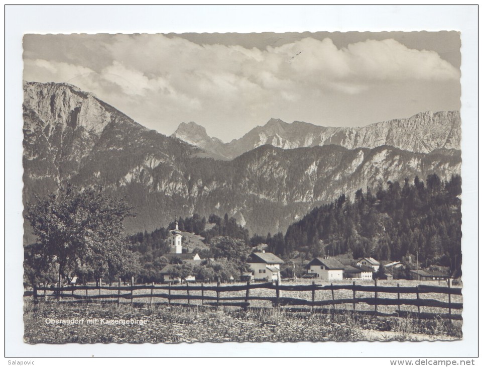 Oberaudorf Mit Kaisergebirge    2 SCANS - Rosenheim