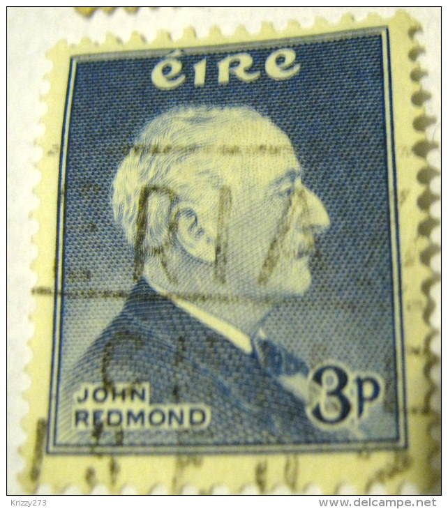 Ireland 1957 100th Anniversary Of The Birth Of John Redmond 3p - Used - Used Stamps