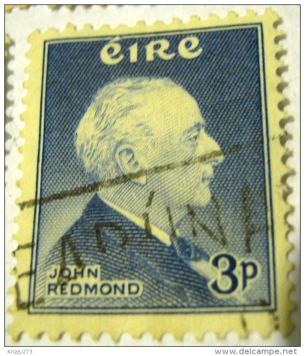 Ireland 1957 100th Anniversary Of The Birth Of John Redmond 3p - Used - Used Stamps