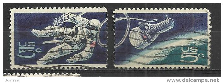 USA 1967 - NASA - CPL. SET - USED OBLITERE GESTEMPELT USADO - USA