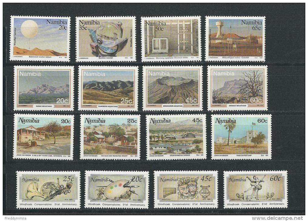 Namibie: 655/ 658 + 663/ 674 ** - Namibie (1990- ...)