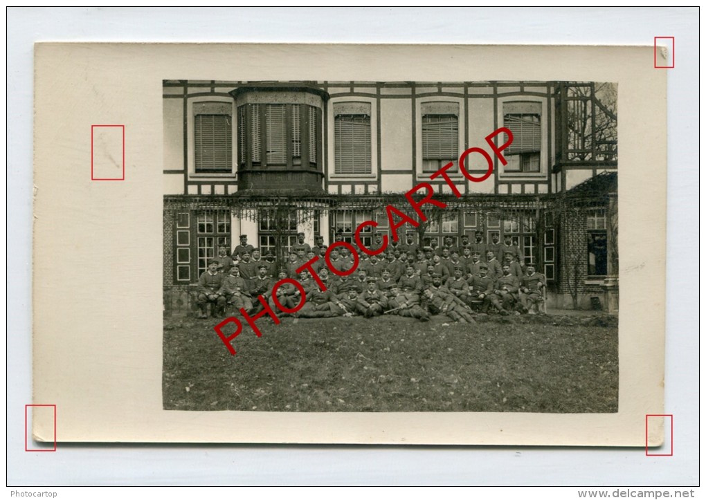 Villa-KAPELLEN-Soldats-3 Cartes Photo Allemandes-Guerre 14-18-1WK-BELGIQUE-BELGIE N-Flandern- - Kapellen