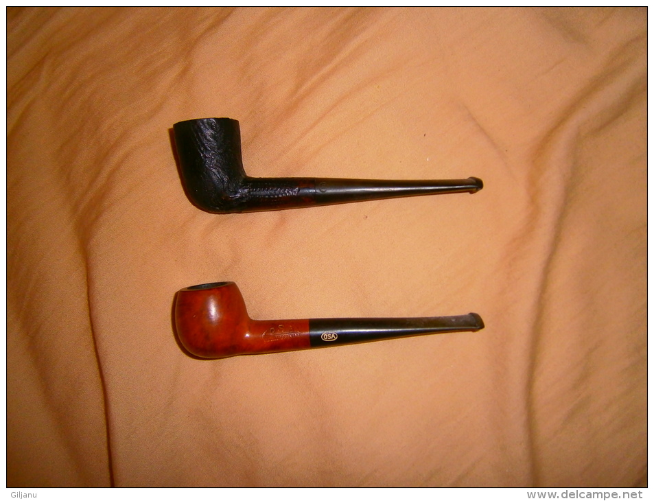 LOT 2 PIPES OSA ET STANDARD OLD BRIARD - Pipes En Bruyère