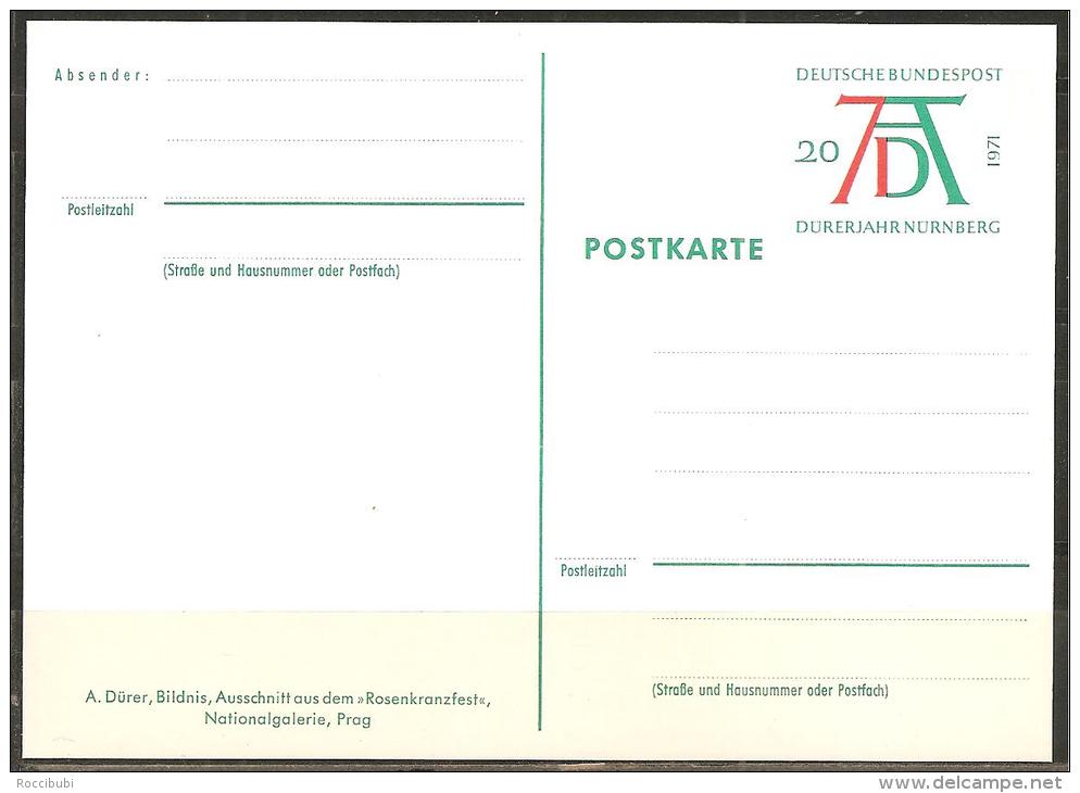 = BRD - Ganzsache/Postkarte * = - Postcards - Mint