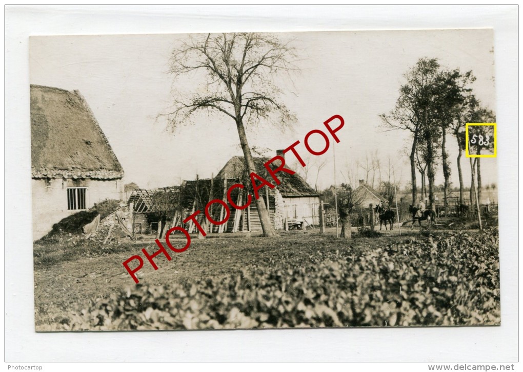 DRAIBANK-Brigade Unterstand-CARTE PHOTO Allemande-Guerre 14-18-1WK-BELGIEN-FLANDERN- - Langemark-Poelkapelle