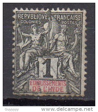 Inde - 1892 - N° Yvert : 1 - Oblitérés