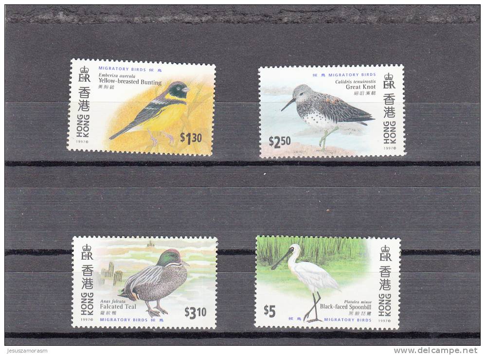 Hong Kong Nº 814 Al 817 - Unused Stamps