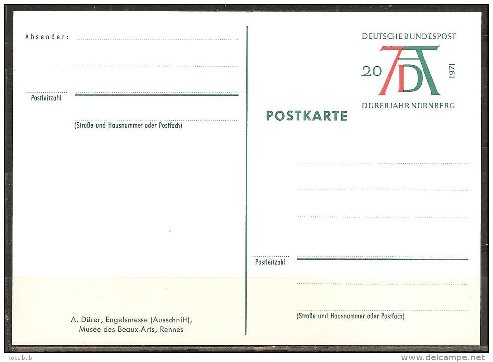 = BRD - Ganzsache/Postkarte * = - Cartes Postales - Neuves