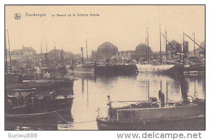 59 - Dunkerque - Le Bassin De La Défense Mobile (animée) - Dunkerque