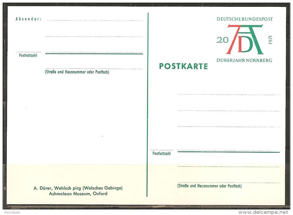 (6124) BRD // Ganzsache - Postkarte - Ungebraucht - Postcards - Mint
