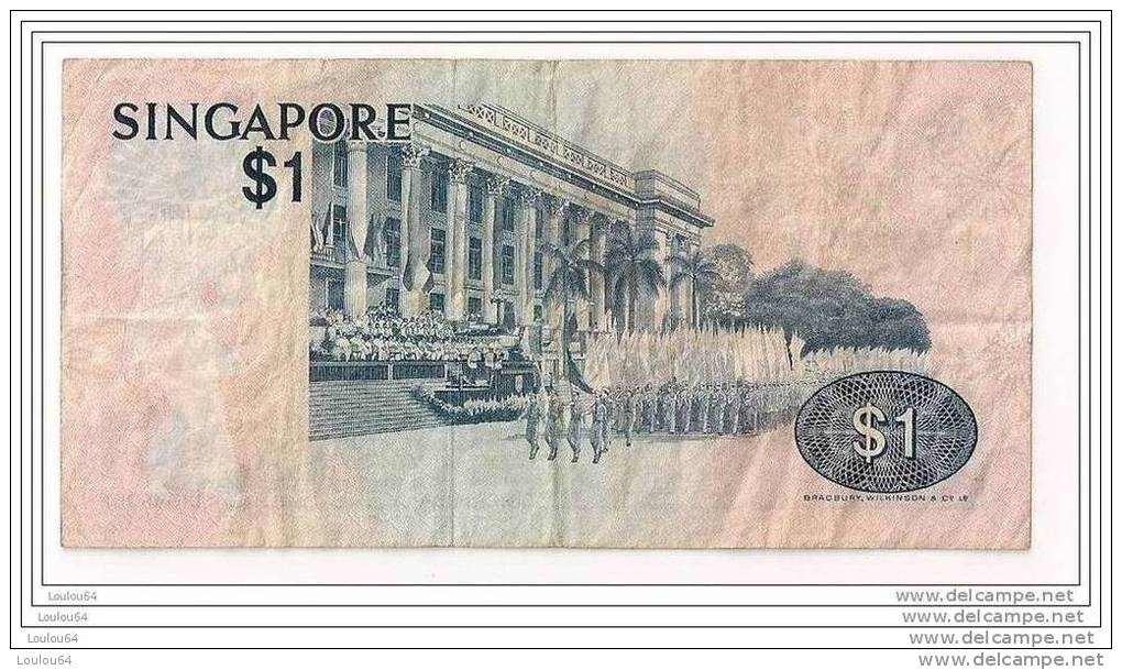 1 Dollar - N° A/46 166719 - Singapour - - Singapour