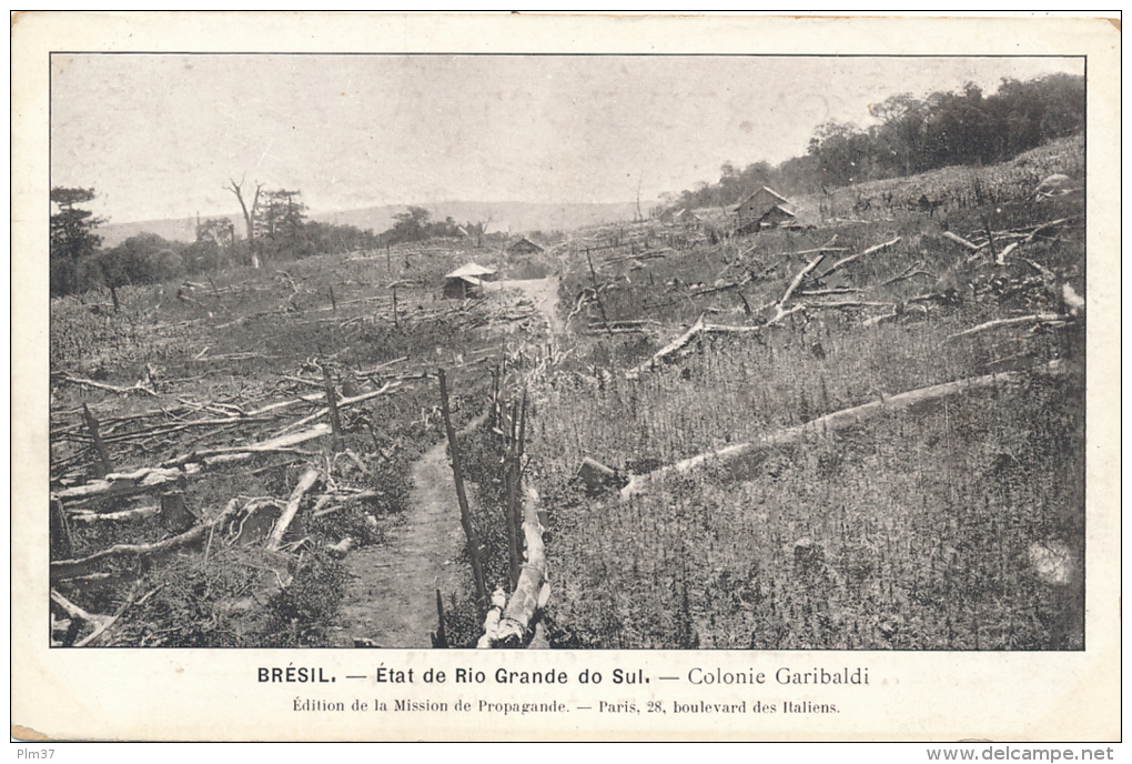 BRESIL - Rio Grande Do Sul - Colonie Garibaldi - Mission De Propagande - Other