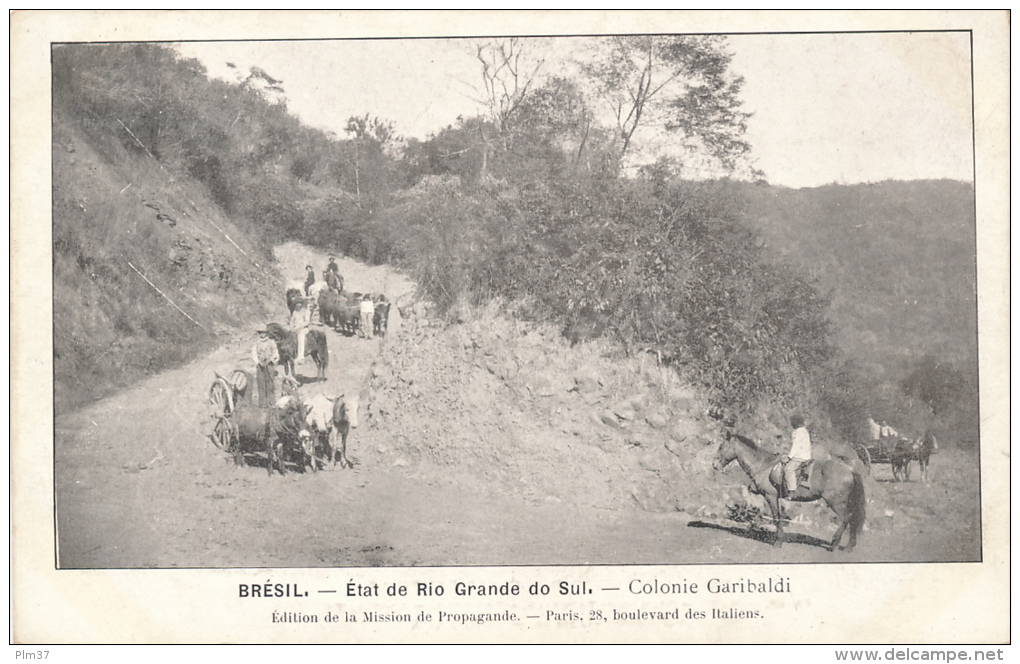 BRESIL - Rio Grande Do Sul - Colonie Garibaldi - Mission De Propagande - Autres