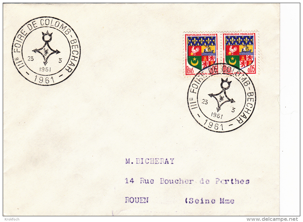 Colomb-Bechar 1961 - BT Foire - Lettres & Documents