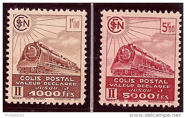 Timbres Pour Colis Postaux 1941 Lot 5 Timbres Neufs Y&T N° 177-178-179-180-181 - Nuevos