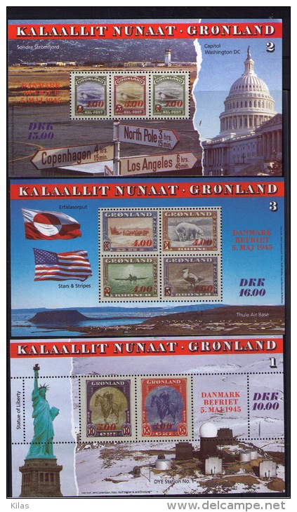 GREENLAND Definitives - Blocks & Sheetlets