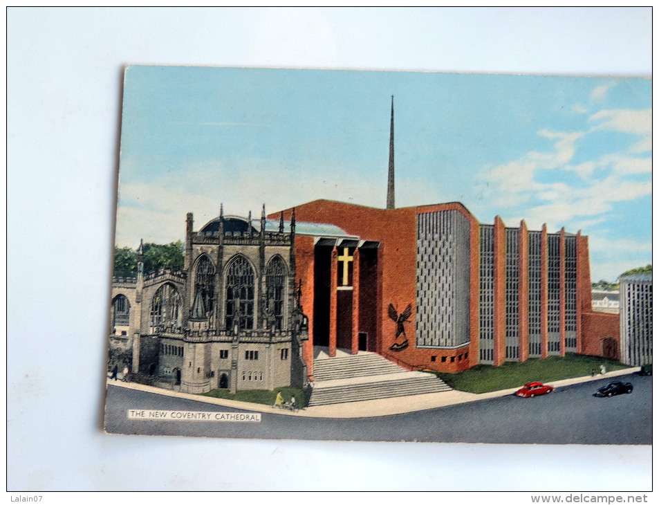 Carte Postale Ancienne : The New Coventry Cathedral - Coventry