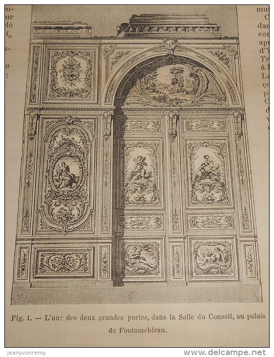 La Semaine Des Constructeurs. N°52. 22 Juin 1889. Chambre De Saint--Louis. - Revues Anciennes - Avant 1900