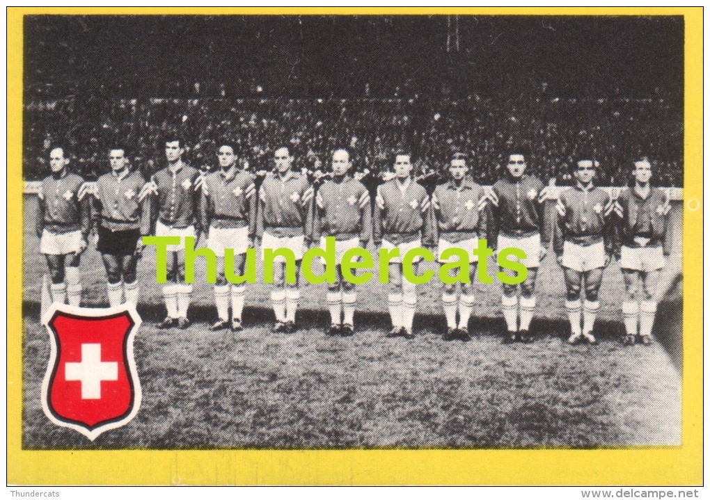 1960'S IMAGE CHROMO FOOTBALL No 28 ** 60'S TRADING CARD FOOTBALL ** VOETBAL KAARTJE ** MAPLE LEAF SUISSE SCHWEIZ - Trading Cards