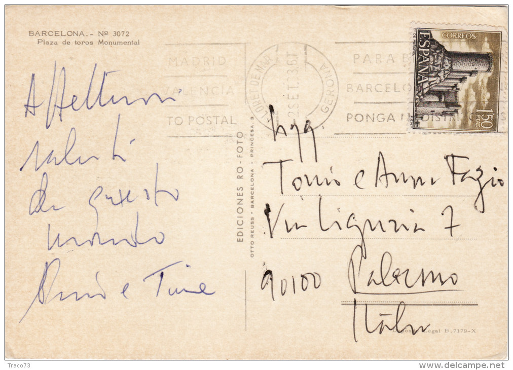 SPAGNA /  ITALIA - Card _ Cartolina - Lettres & Documents