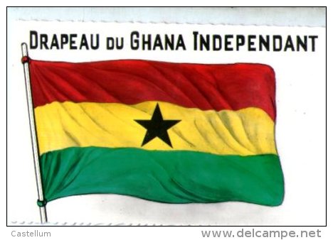 DRAPEAU DU GHANA INDEPENDANT - Ghana - Gold Coast