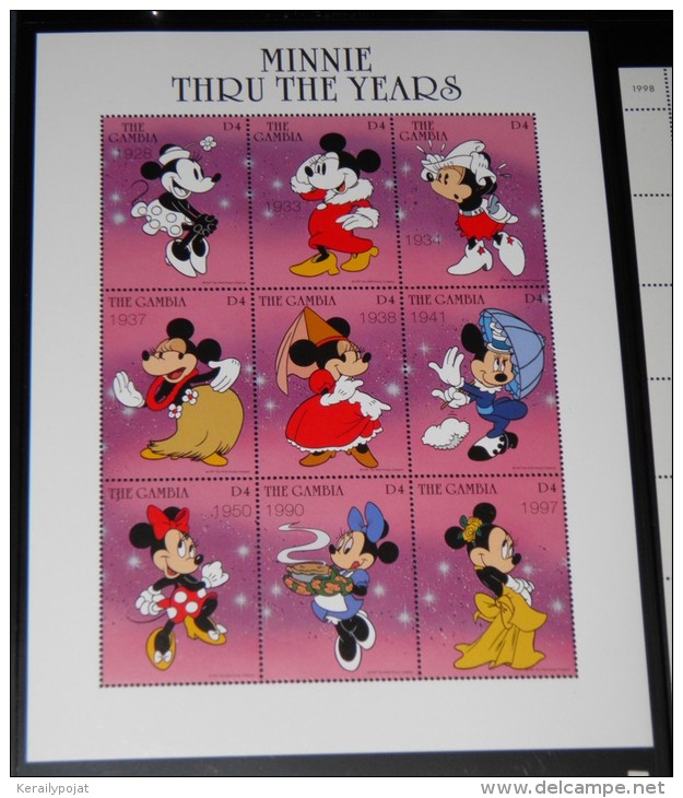 Gambia - 1997 Minnie Mouse Kleinbogen MNH__(THB-3151) - Gambia (1965-...)