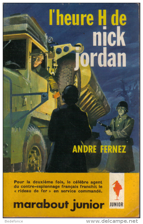 Nick Jordan - Marabout 232 - L'heure H De Nick Jordan - André Fernez - Eo - Marabout