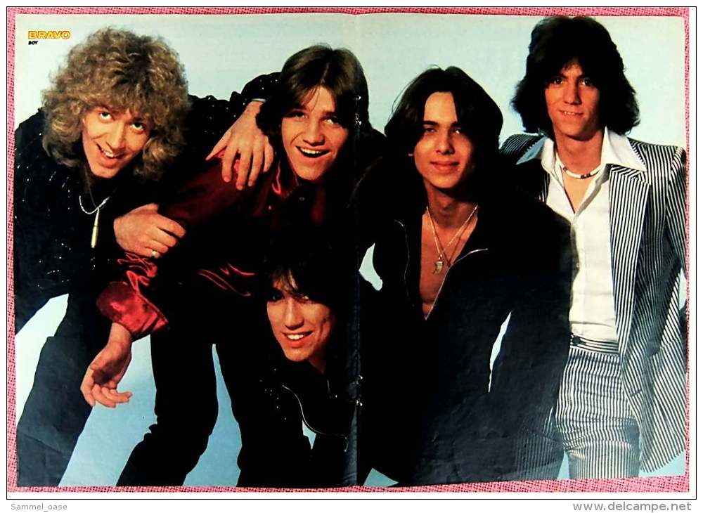 Kleines Musik Poster  -  Band Boy  -  Von Bravo Ca. 1982 - Posters