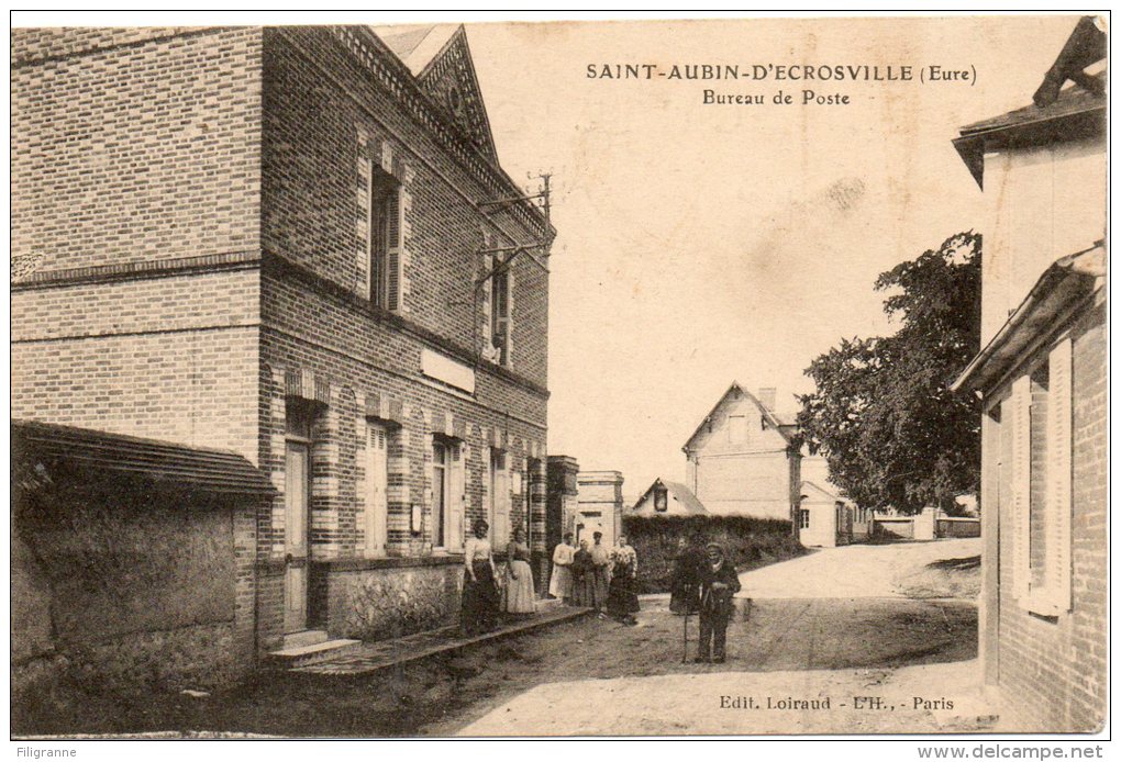Bureau De Poste - Saint-Aubin-d'Ecrosville